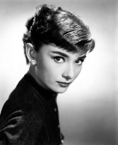 Black and White Photography of Audrey Hepburn by Yousuf Karsh